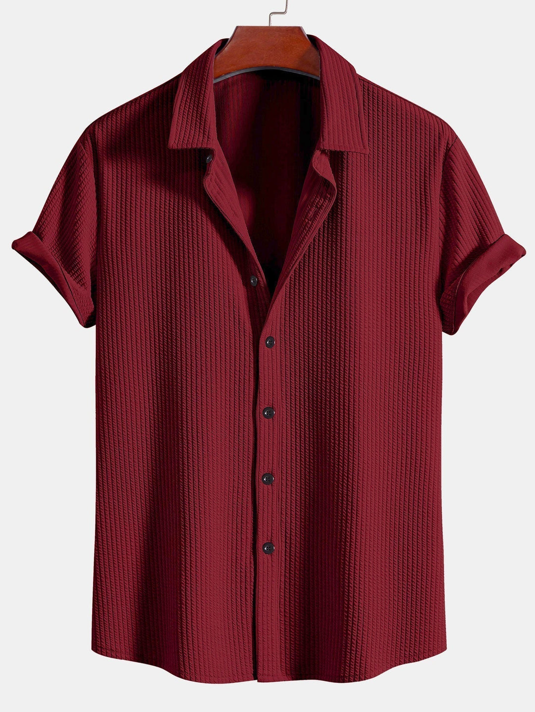 Shirt and shorts with nervous button