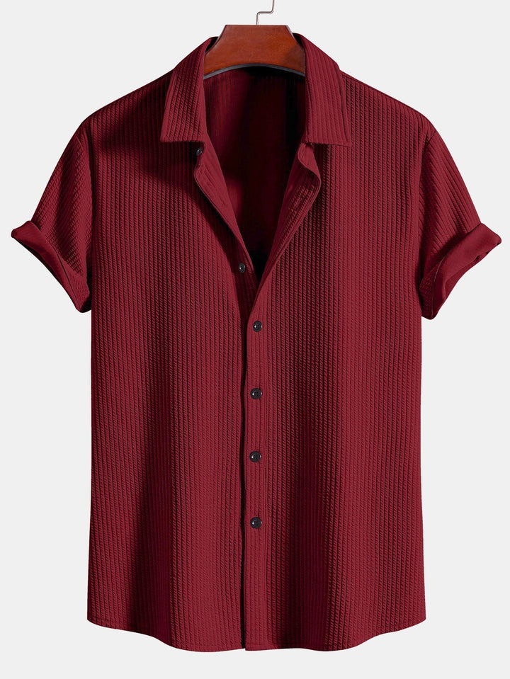Shirt and shorts with nervous button