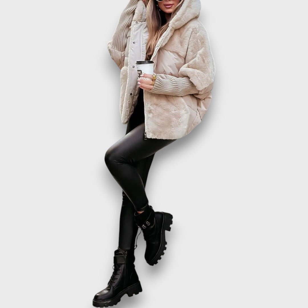 Elegant Ava Puffer Jacket