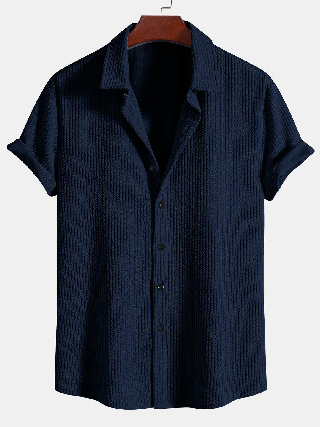 Shirt and shorts with nervous button