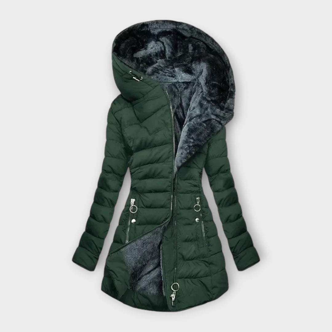 Fur-Lined Coat by Kori
