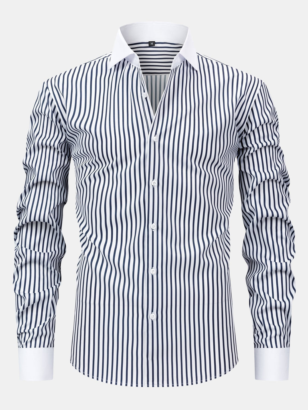 Wrinkle-Free Striped Winchester Shirt & Slim Fit Tapered Pants