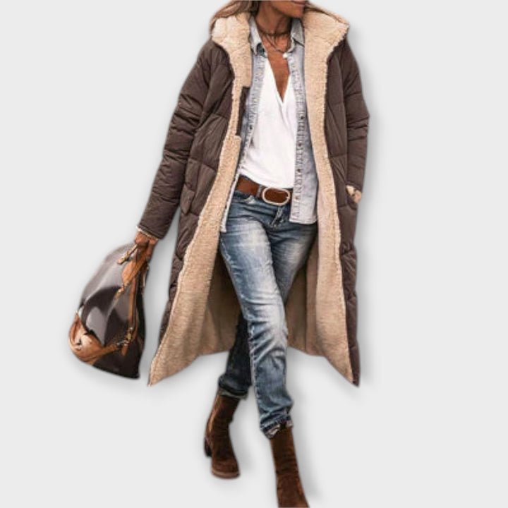 Kora - Warm Coat with Cozy Fur Lining