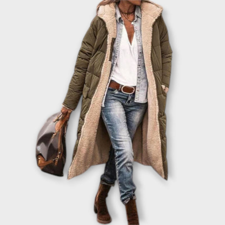 Kora - Warm Coat with Cozy Fur Lining