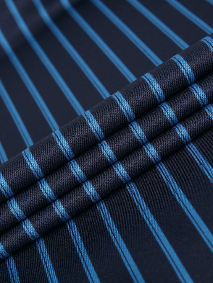 Long Sleeve Striped Shirt with Buttons