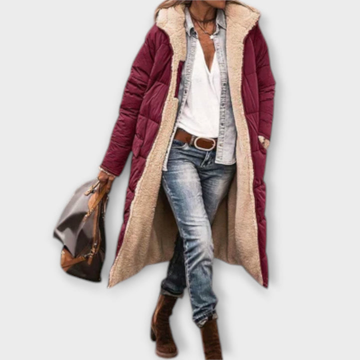 Kora - Warm Coat with Cozy Fur Lining