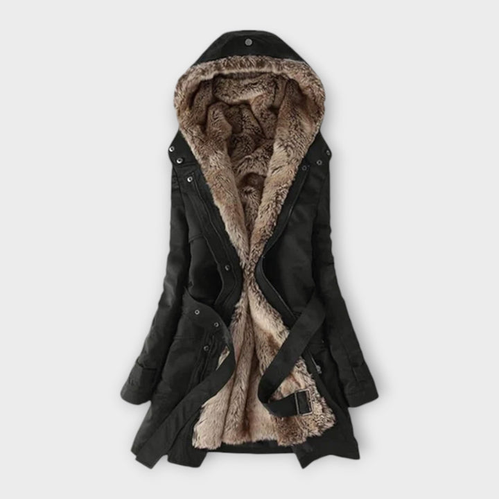 Mikash - Warm Lined Fur Coat