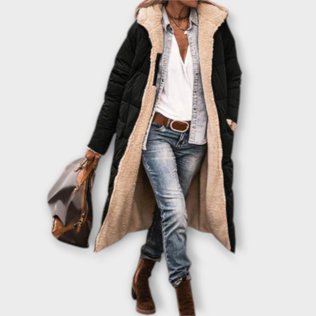 Kora - Warm Coat with Cozy Fur Lining