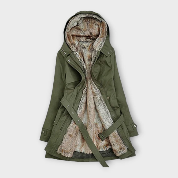 Mikash - Warm Lined Fur Coat