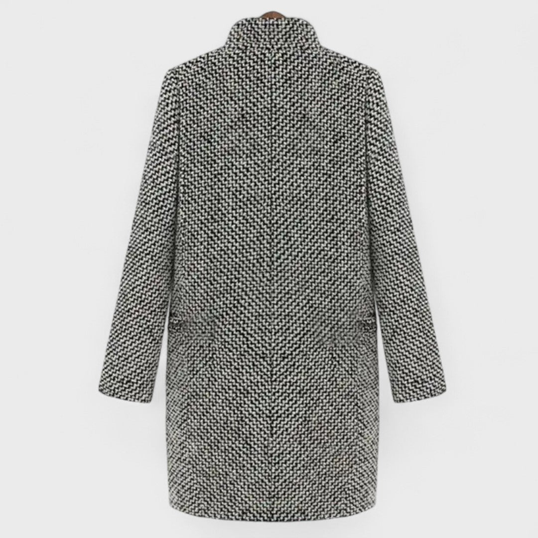 Autumn and Winter Elegant Coat by Claudia