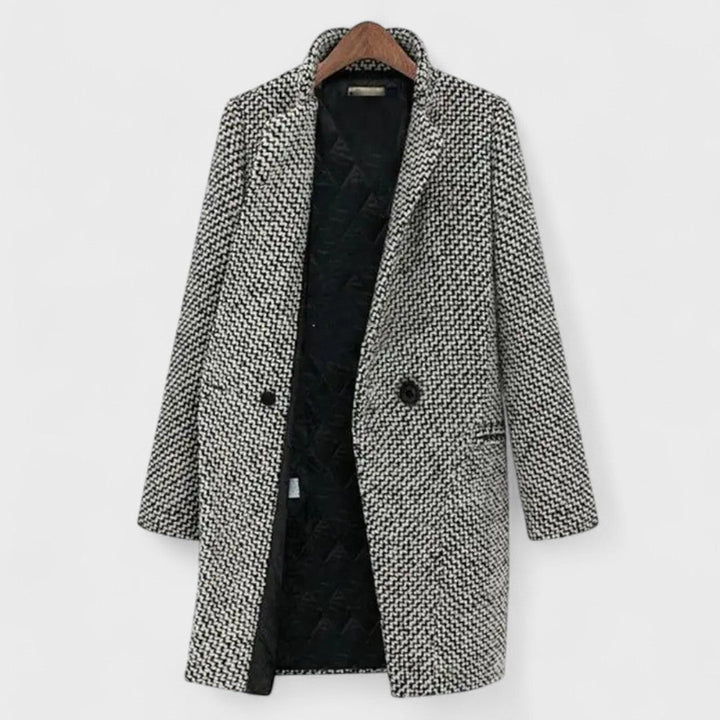 Autumn and Winter Elegant Coat by Claudia