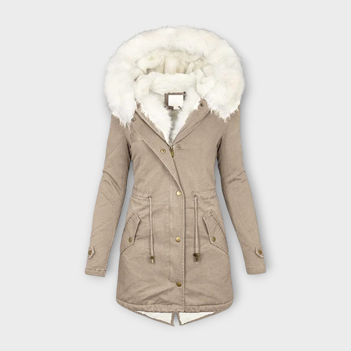 Ivara - Winter Jacket with Fur Lining, Waterproof Design