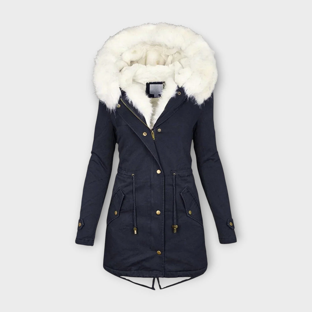 Ivara - Winter Jacket with Fur Lining, Waterproof Design