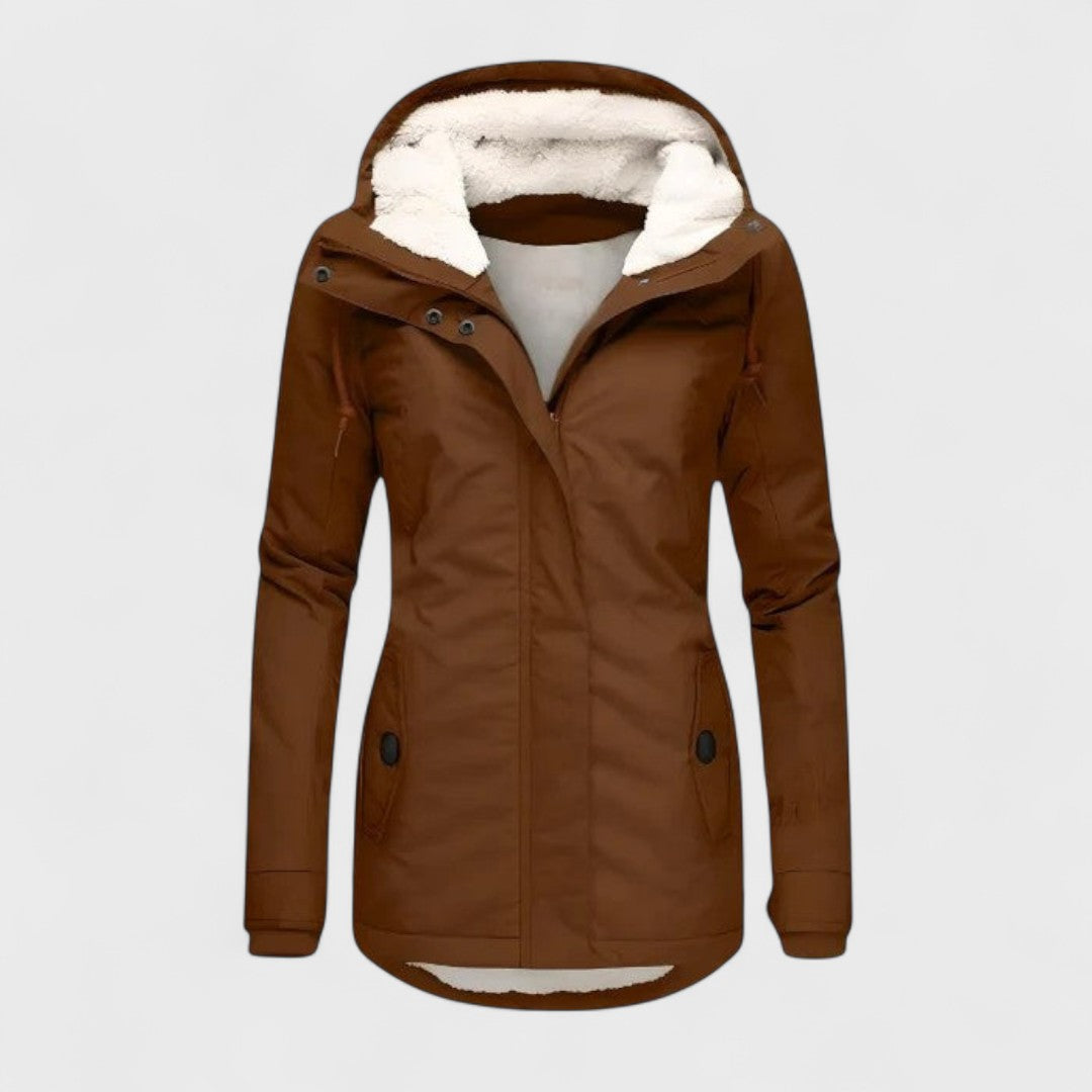 Amélie - Hooded Waterproof Winter Jacket