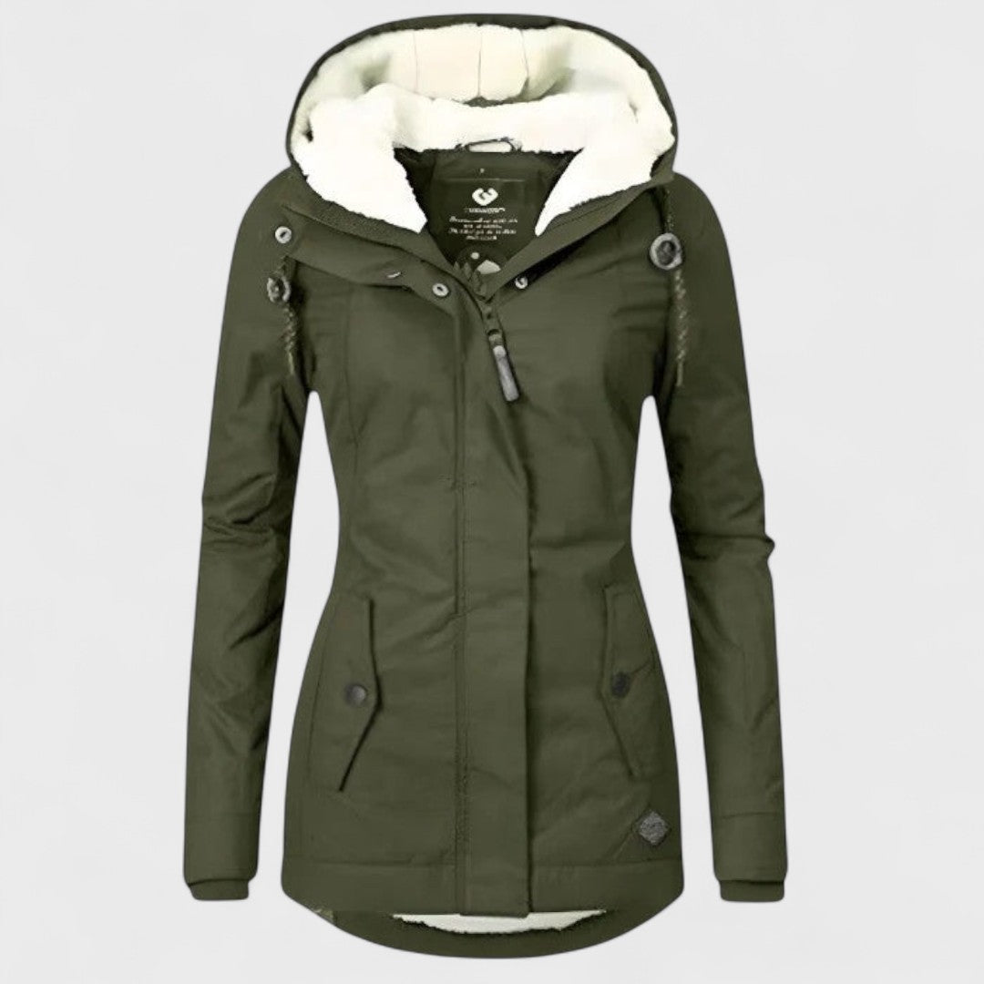 Amélie - Hooded Waterproof Winter Jacket