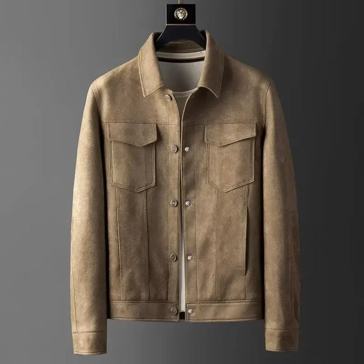 Marcus™ | Leather Bomber Jacket