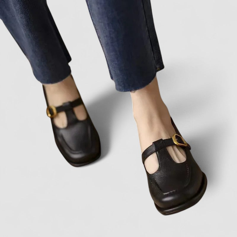 Mary Jane Shoes - Orthopedic T-Strap by Elizabeth™