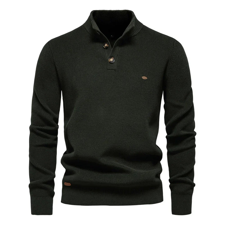 Koelman | Men’s Sweater with Button Design