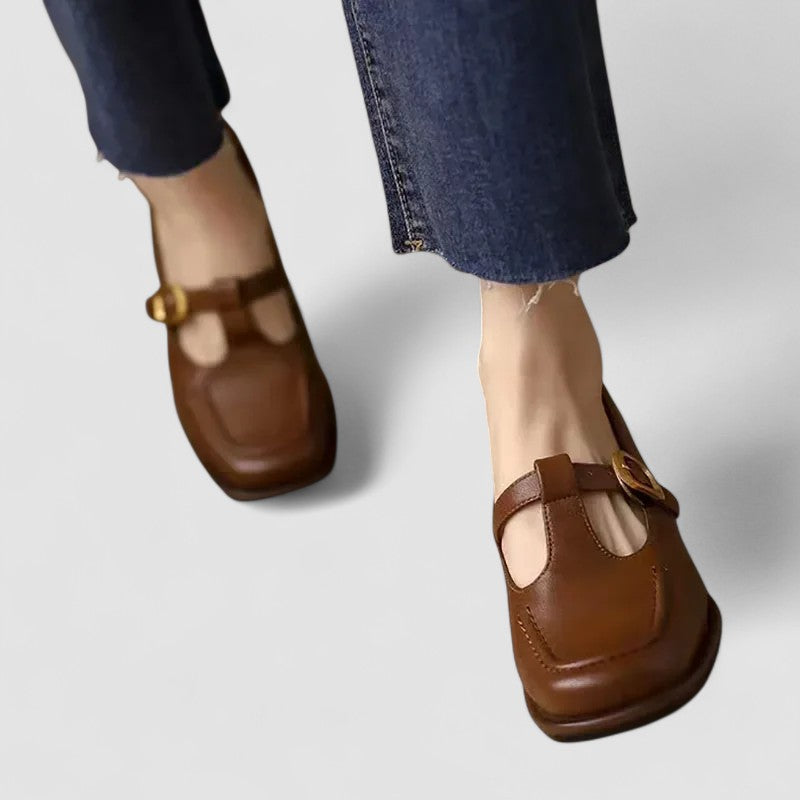Mary Jane Shoes - Orthopedic T-Strap by Elizabeth™