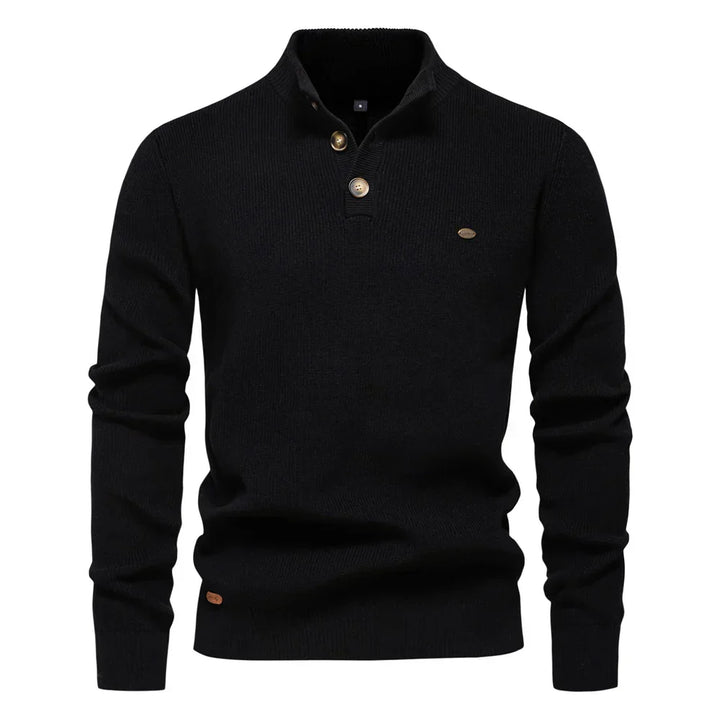Koelman | Men’s Sweater with Button Design