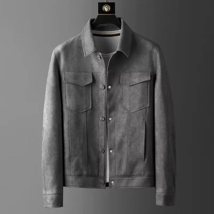 Marcus™ | Leather Bomber Jacket