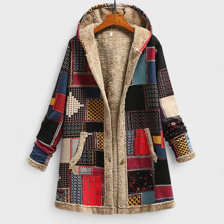 Cozy Flora Parka with Soft Warm Lining