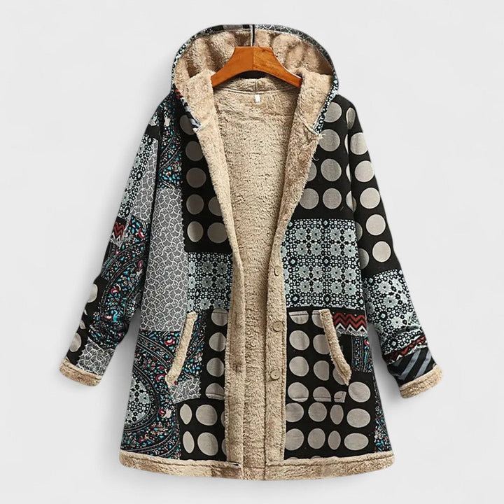 Cozy Flora Parka with Soft Warm Lining