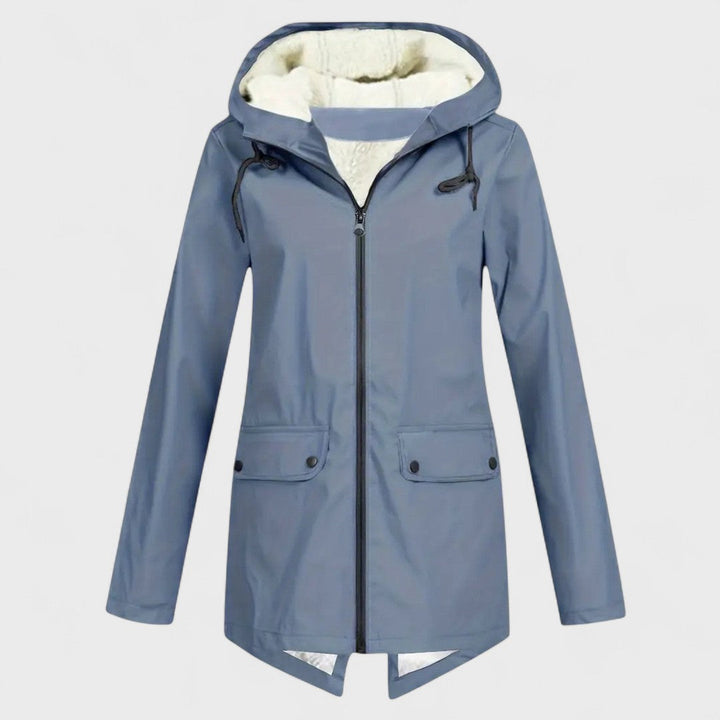Fleece-lined Rain Parka by Astrid