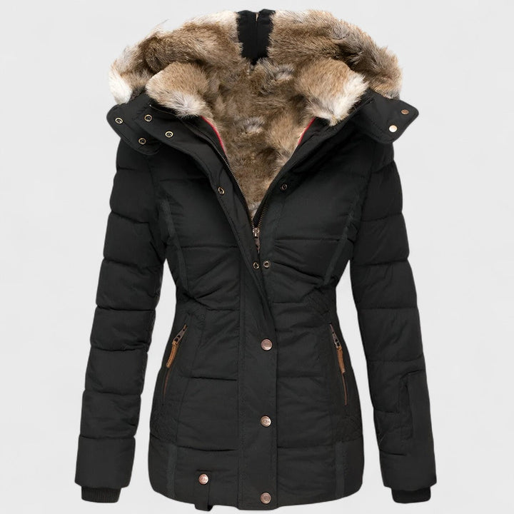 Slim Fit Hooded Puffer by Annamarie