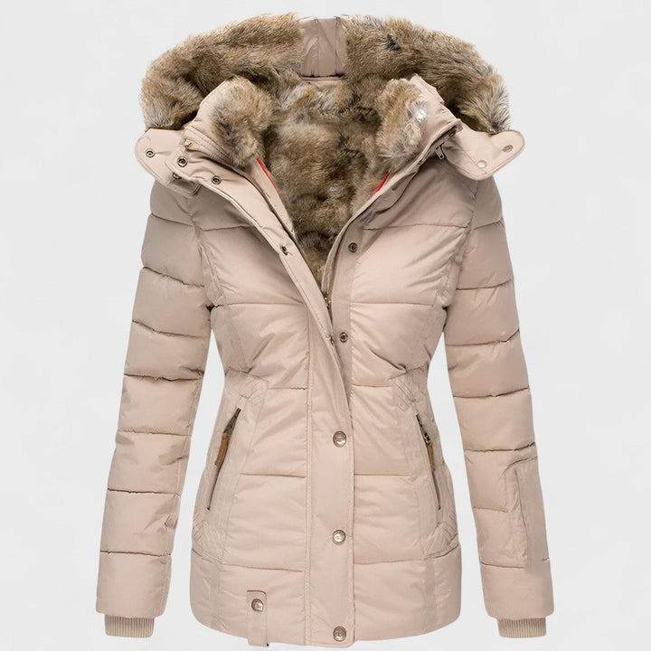 Slim Fit Hooded Puffer by Annamarie