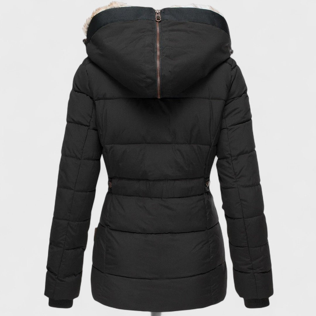 Slim Fit Hooded Puffer by Annamarie