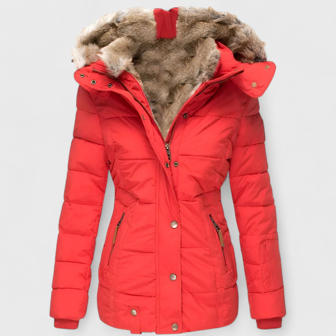 Slim Fit Hooded Puffer by Annamarie