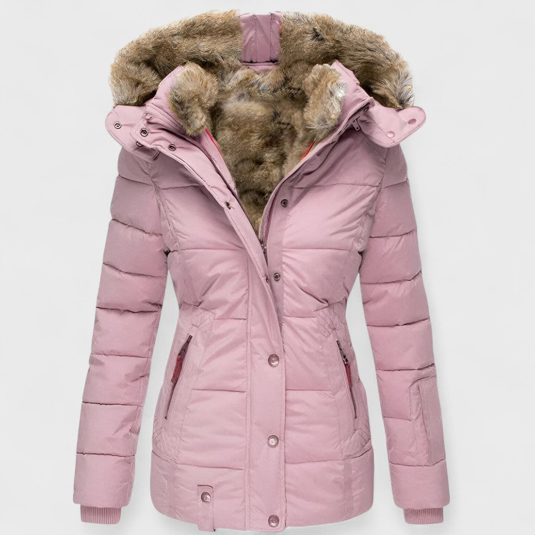 Slim Fit Hooded Puffer by Annamarie