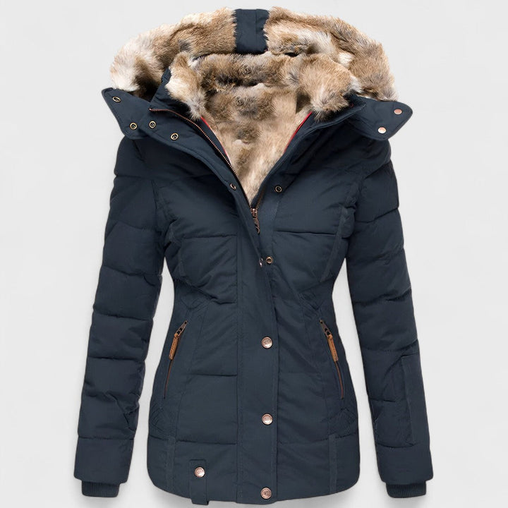 Slim Fit Hooded Puffer by Annamarie