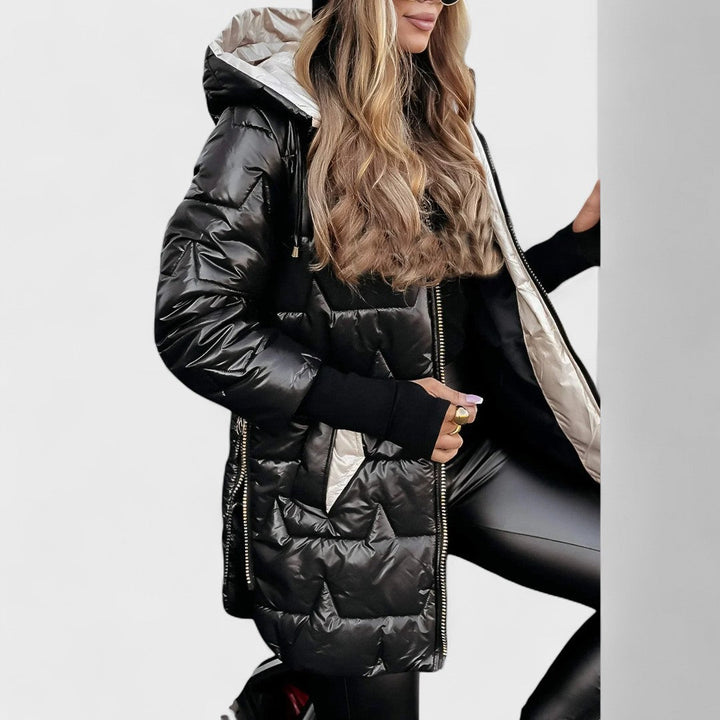 Nolwen - Stylish Hooded Winter Coat