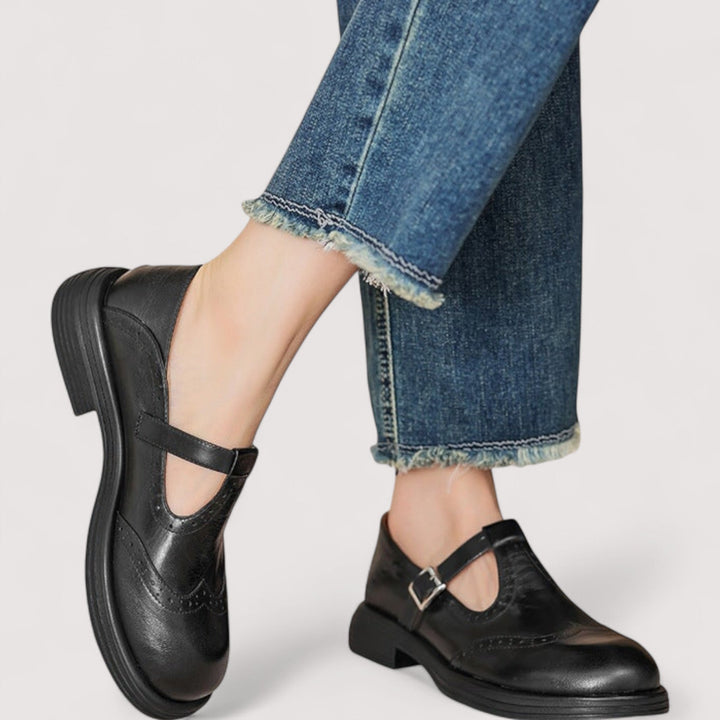 Louisa™ - Mary Jane Shoes with Orthopedic Support
