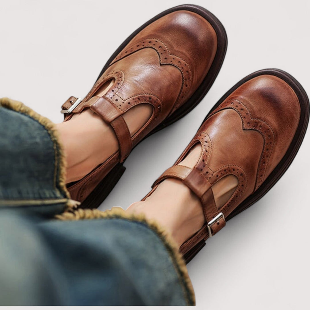Louisa™ - Mary Jane Shoes with Orthopedic Support