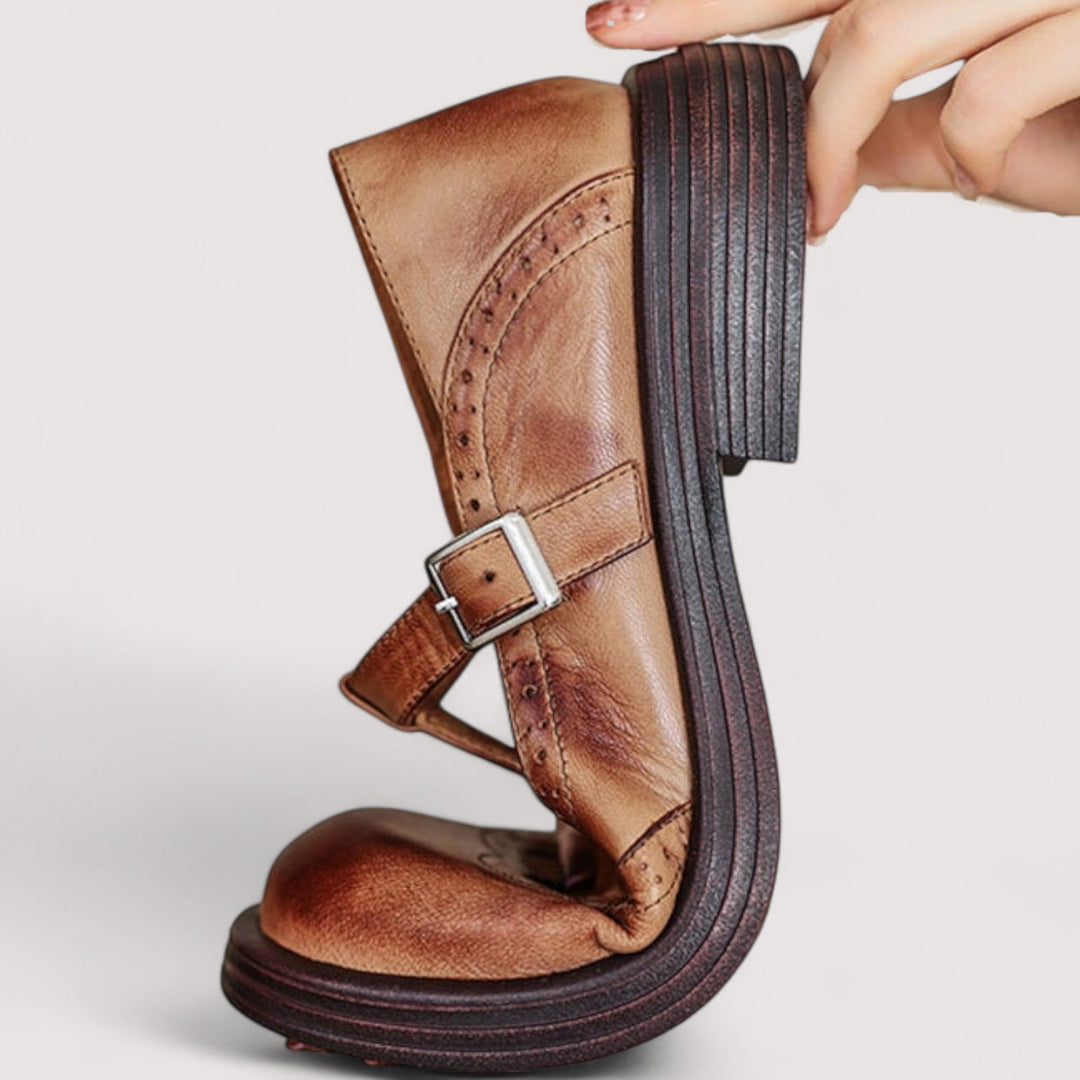 Louisa™ - Mary Jane Shoes with Orthopedic Support