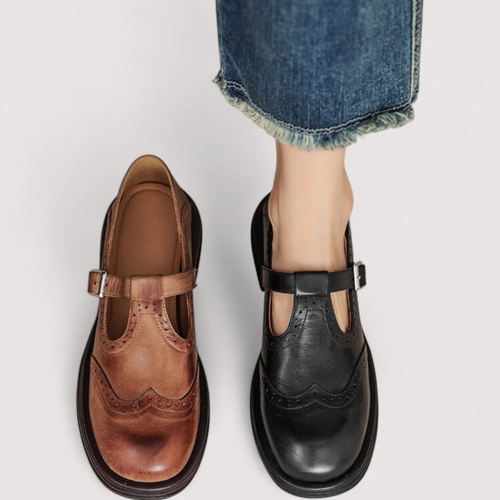 Louisa™ - Mary Jane Shoes with Orthopedic Support