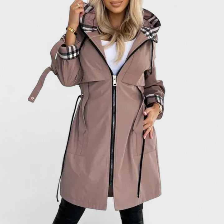 Orla - Zip-Up Waterproof and Windproof Coat